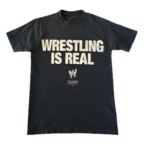 Travis Scott x WWE Tee S Black Wrestling Is‎ Real NEW